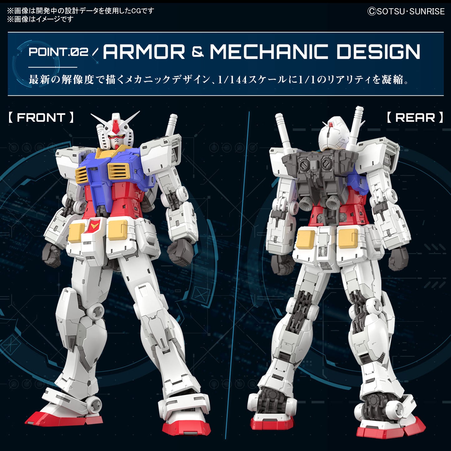 RG GUNDAM RX-78-2 VER 2.0 (1/144)