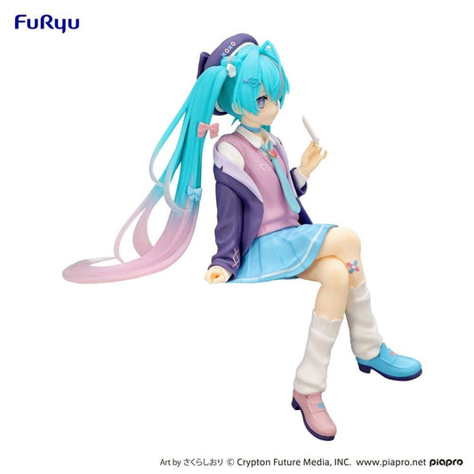 HATSUNE MIKU - Love Blazer Navy Color - Statue Noodle Stopper 14cm
