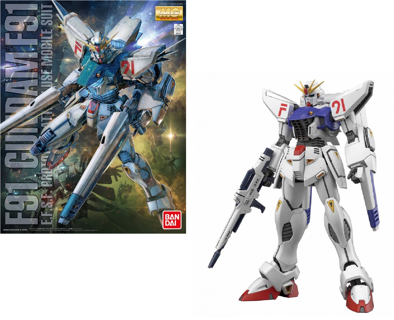 MG F91 Ver 2.0 Gundam (1/100)