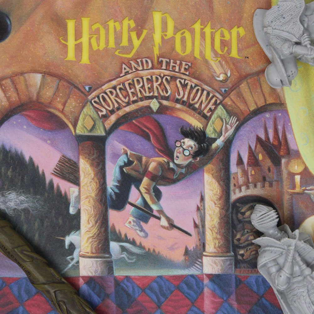 Harry Potter Art Print Philosopher's Stone Book Cover Artwork Limited Edition 42 x 30 cm