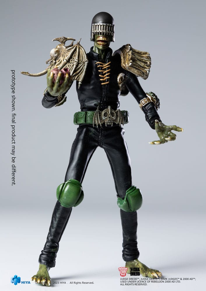 Judge Dredd Exquisite Super Series Action Figure 1/12 Judge Death 16 cm