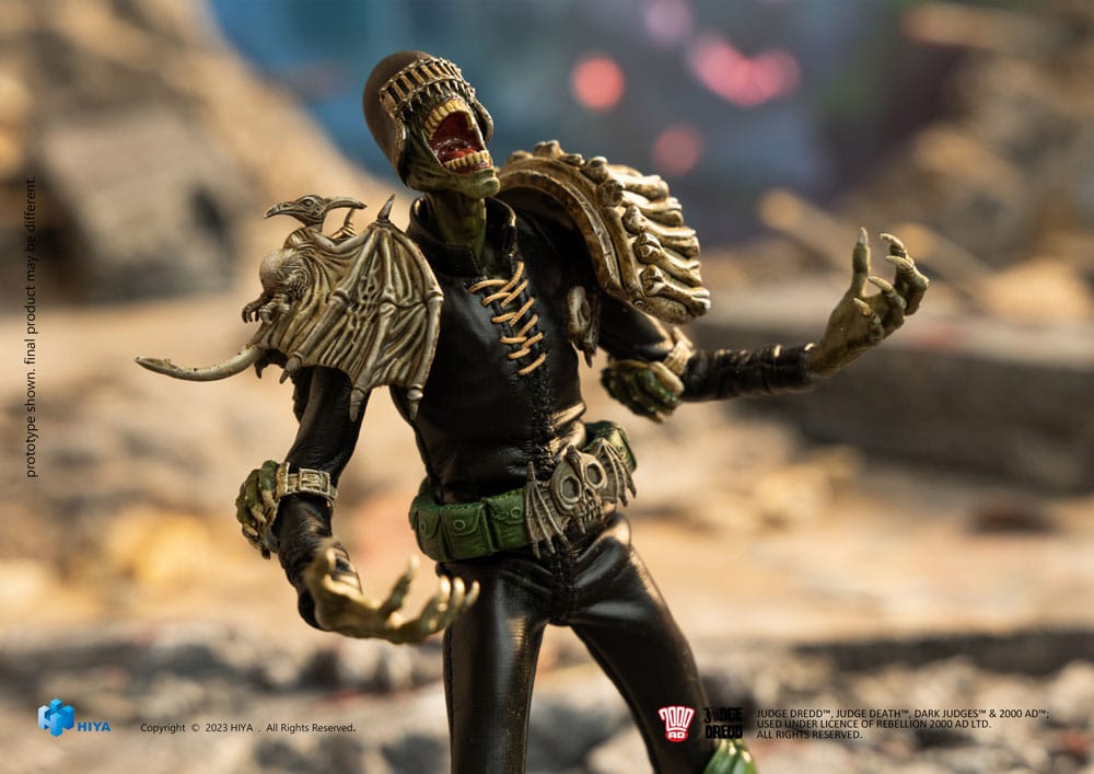 Judge Dredd Exquisite Super Series Action Figure 1/12 Judge Death 16 cm