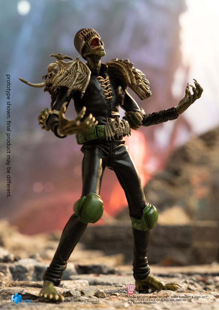 Judge Dredd Exquisite Super Series Action Figure 1/12 Judge Death 16 cm