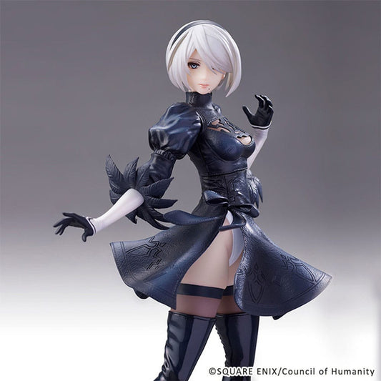 NieR:Automata PVC Statue 2B (YoRHa No.2 Typ B) Ver. 1.1a Schutzbrille Ver. 30 cm