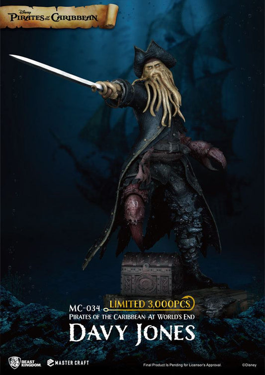 Fluch der Karibik: Am Ende der Welt Master Craft Statue Davy Jones 42 cm