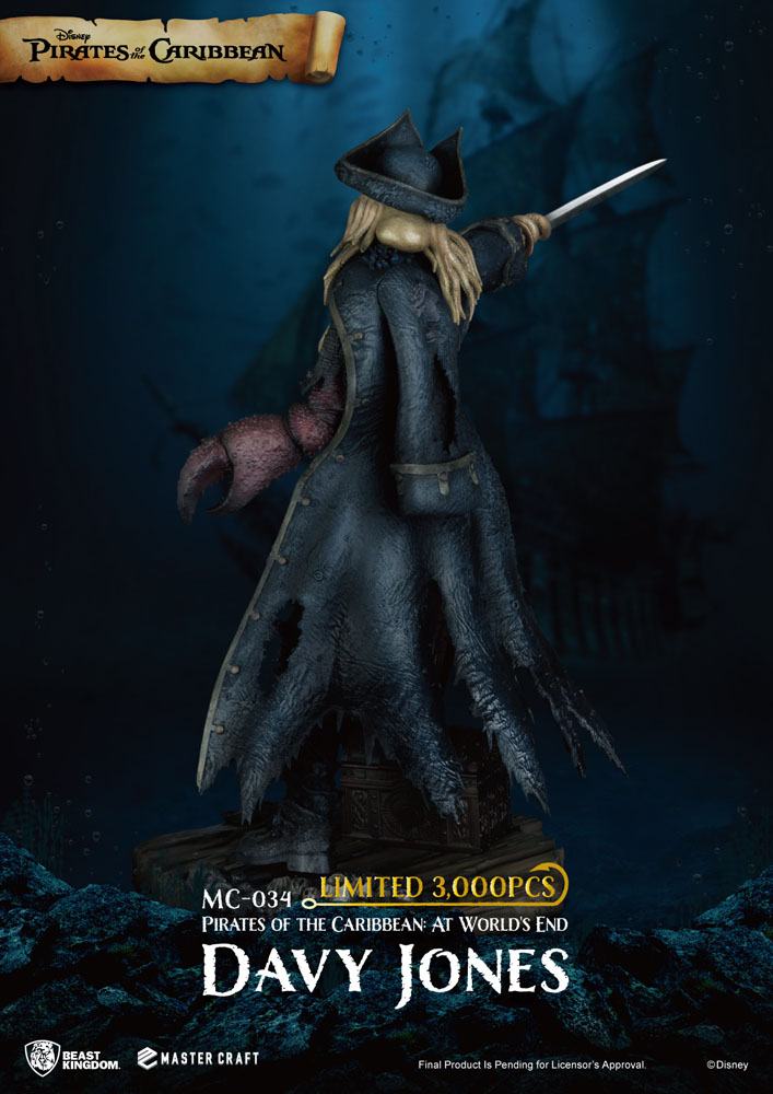 Pirates of the Caribbean: At World's End Master Craft Statue Davy Jones 42 cm