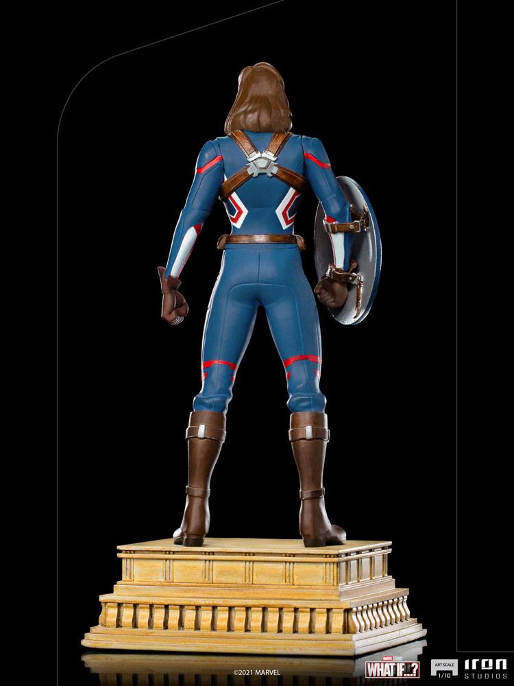 What If...? Art Scale Statue 1/10 Captain Carter 24 cm