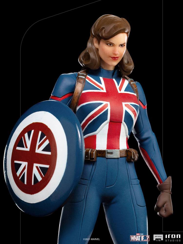 What If...? Art Scale Statue 1/10 Captain Carter 24 cm