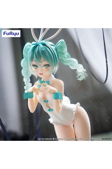 Hatsune Miku BiCute Bunnies PVC Statue Miku Rurudo White Color Ver. 27 cm