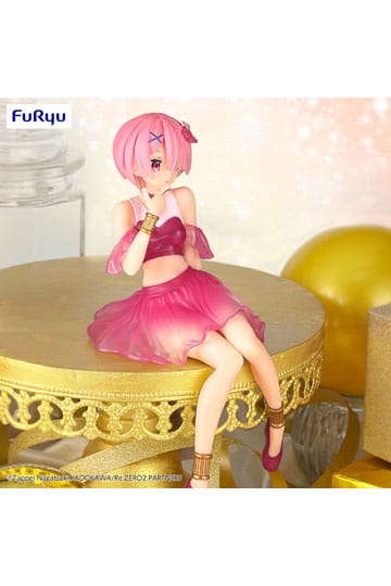 Re:Zero Starting Life in Another World Noodle Stopper PVC Statue Ram Twinkle Party Another Color Ver. 14 cm