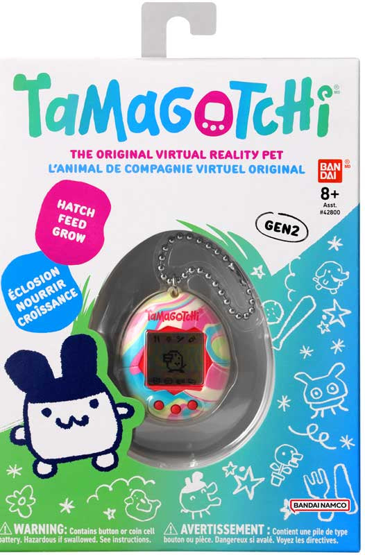 Original Tamagotchi Pastell Marmor
