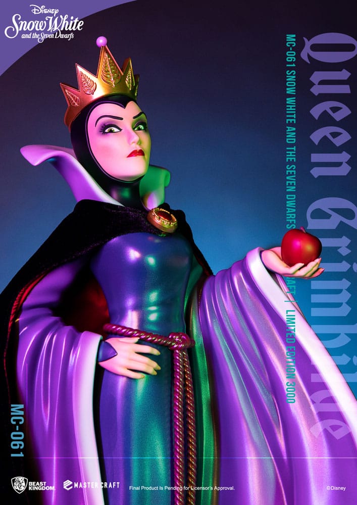 Disney Schneewittchen und die sieben Zwerge Master Craft Statue Königin Grimhilde 41 cm