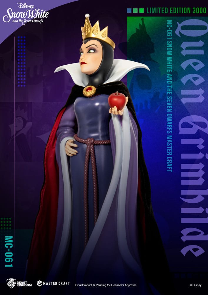 Disney Schneewittchen und die sieben Zwerge Master Craft Statue Königin Grimhilde 41 cm
