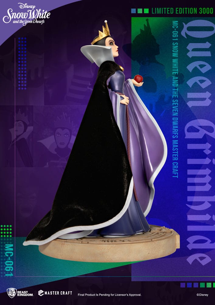 Disney Schneewittchen und die sieben Zwerge Master Craft Statue Königin Grimhilde 41 cm