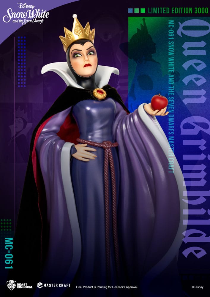 Disney Schneewittchen und die sieben Zwerge Master Craft Statue Königin Grimhilde 41 cm