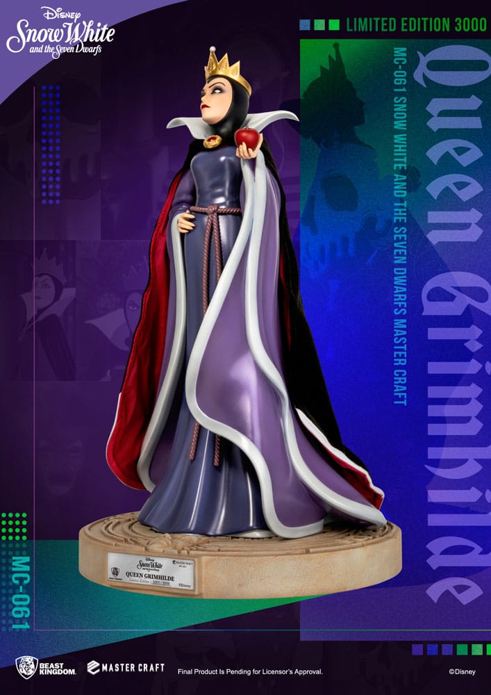 Disney Schneewittchen und die sieben Zwerge Master Craft Statue Königin Grimhilde 41 cm