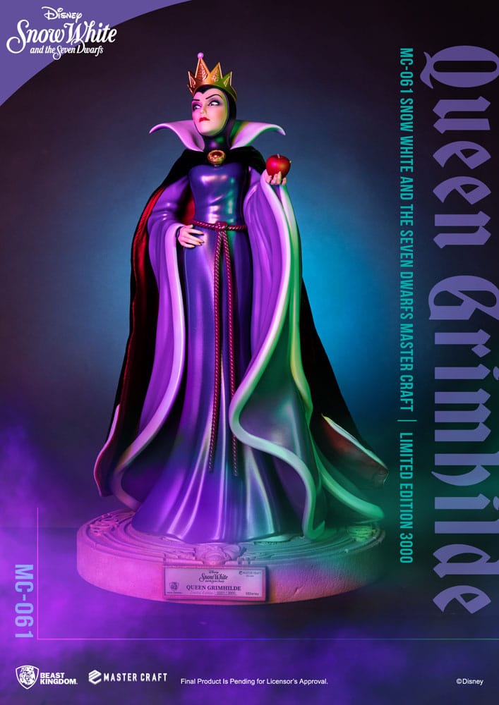 Disney Schneewittchen und die sieben Zwerge Master Craft Statue Königin Grimhilde 41 cm