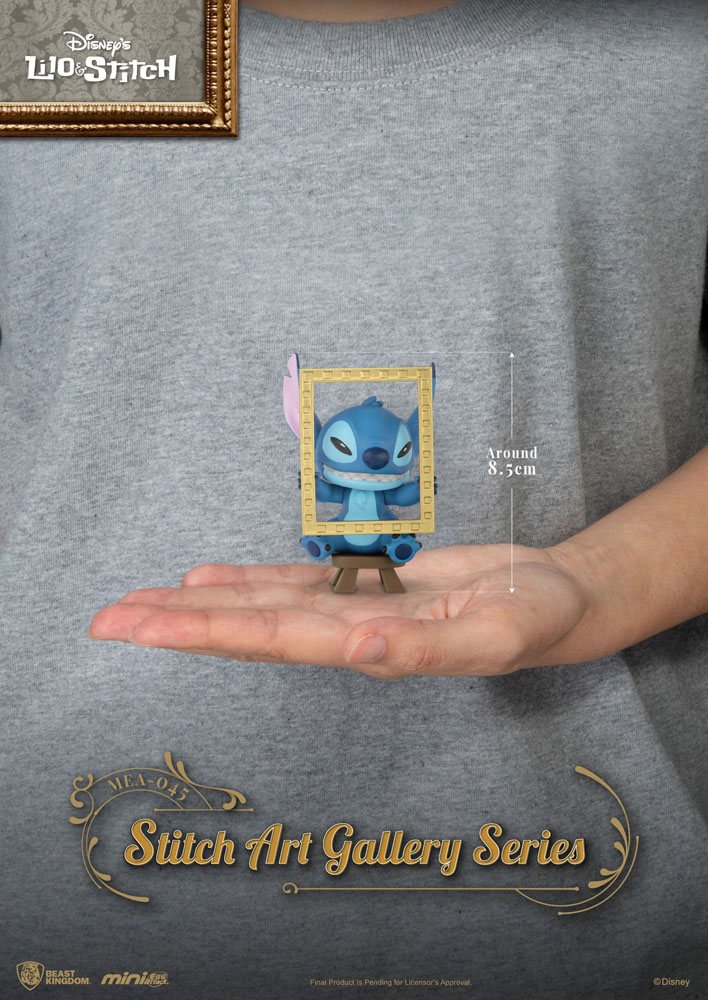 Lilo & Stitch Mini Egg Attack Figure 8 cm Assortment Stitch Art Gallery Series (6)