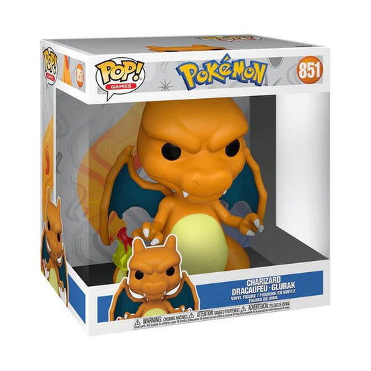 Pokemon Supergroßer Jumbo POP! Vinylfigur Charizard (EMEA) 25 cm