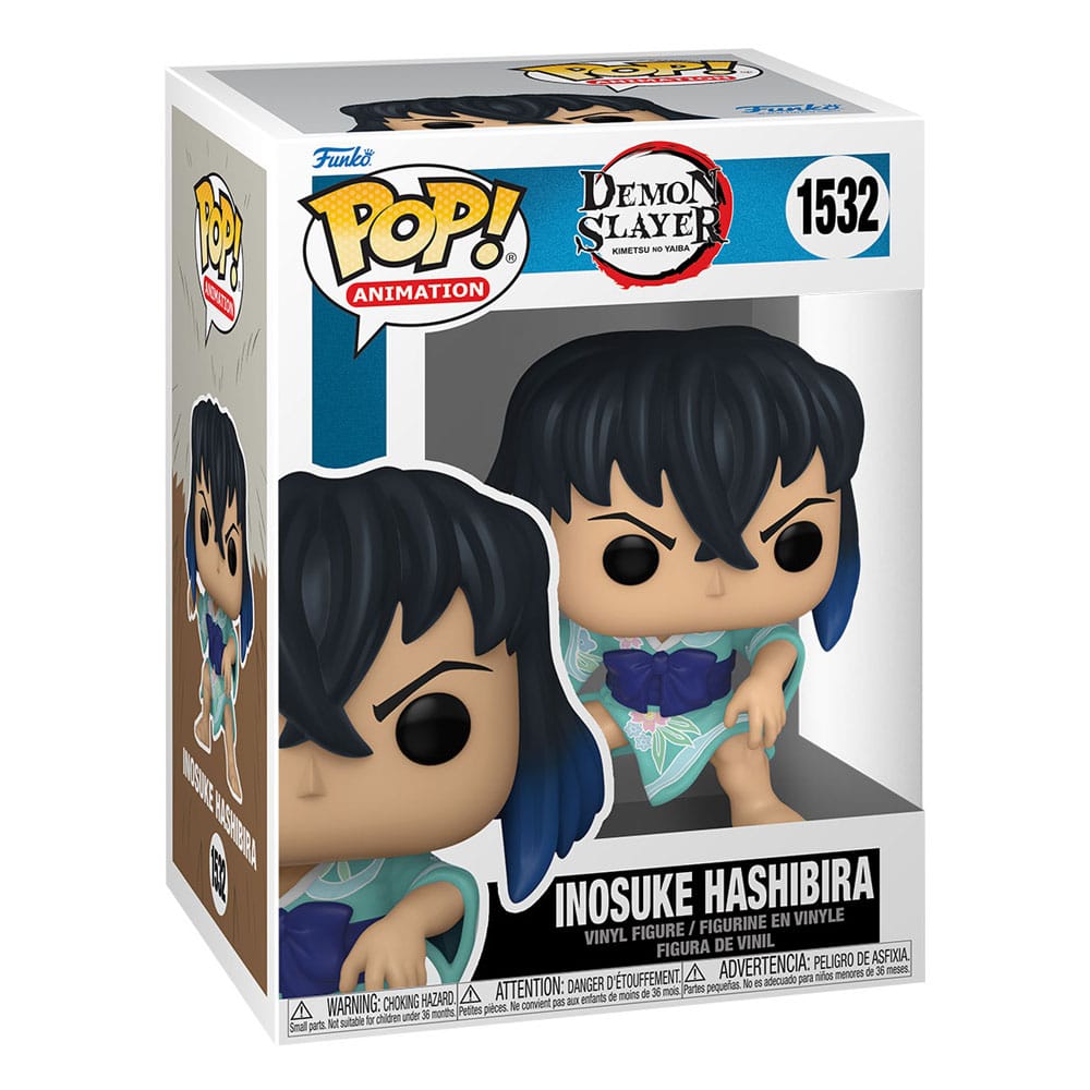 Dämonentöter: Kimetsu no Yaiba POP! Animationsfigur Inosuke (Kimono) 9 cm