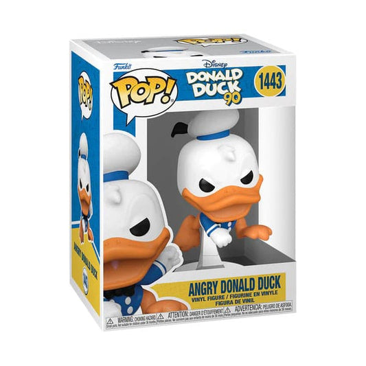 Disney DD 90. Jubiläum POP! Disney Vinylfigur Donald Duck (wütend) 9 cm