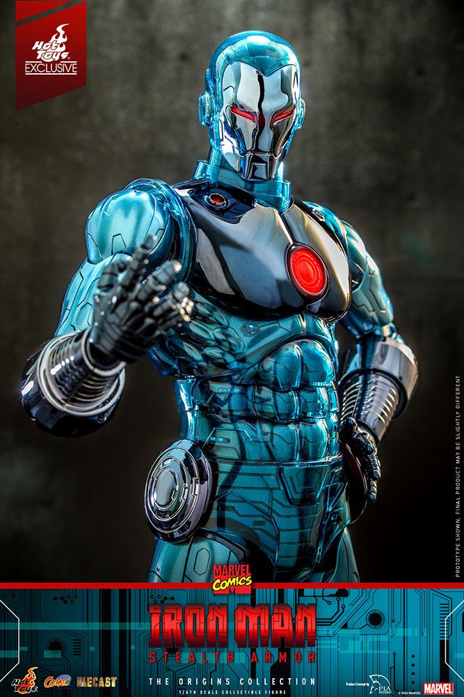 Marvel Comics Diecast Action Figure 1/6 Iron Man (Stealth Armor) Hot Toys Exclusive 33 cm