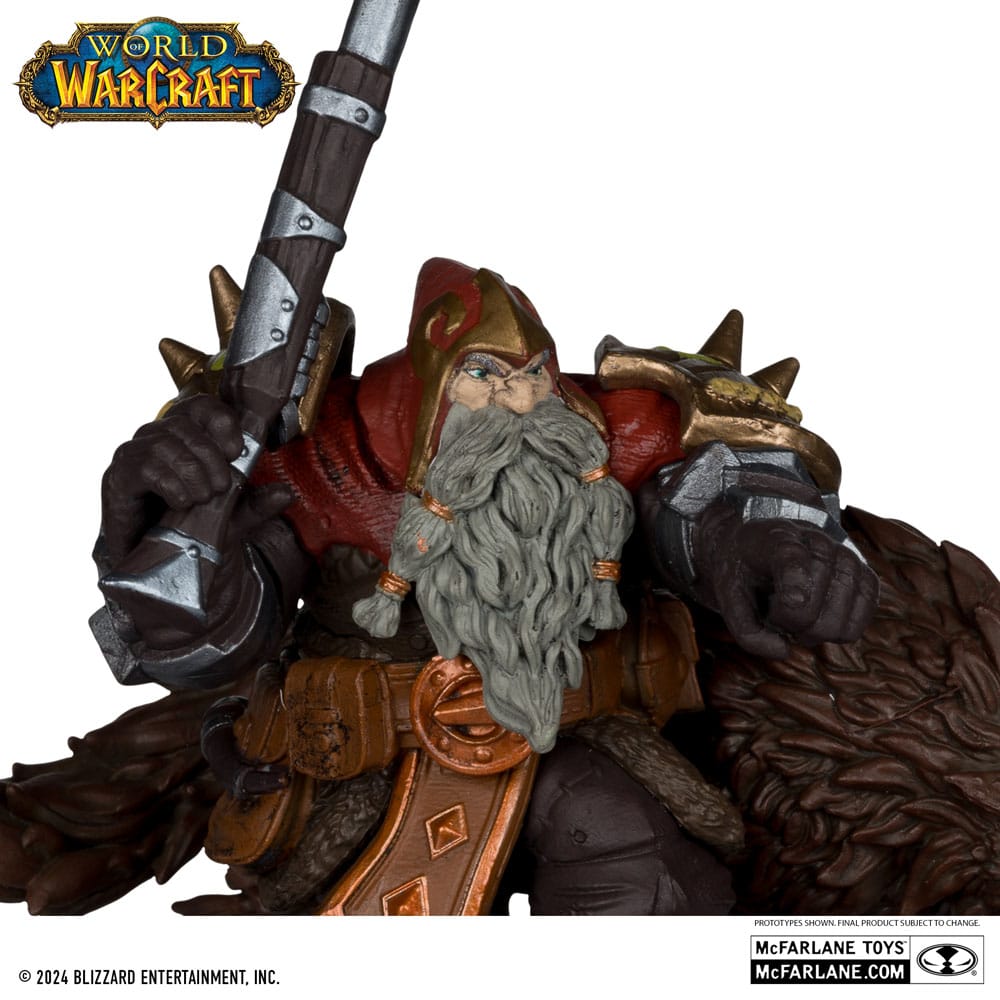 World of Warcraft PVC-Statue 2er-Pack 1/12 Dwarf Hunter: Beast Master & Pandaren: Monk (Gold Label) 15 cm