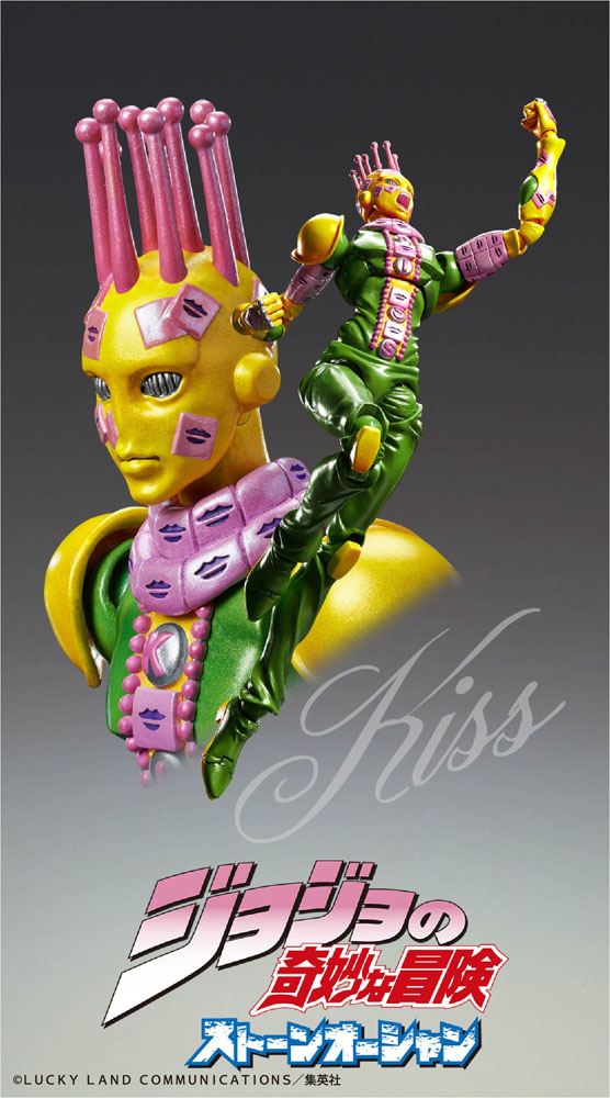 JoJo's Bizarre Adventure Part3 Super Action Actionfigur Chozokado (Kuss) 15 cm