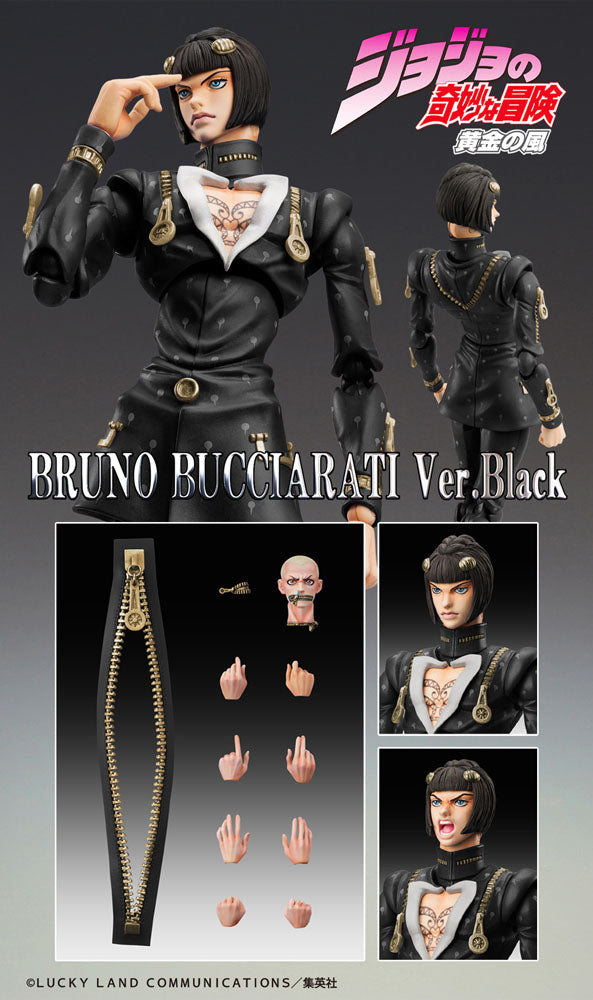 JoJo's Bizarre Adventure Part6 Stone Ocean Actionfigur Chozokado (Bruno Bucciarati Ver. Black) 15 cm