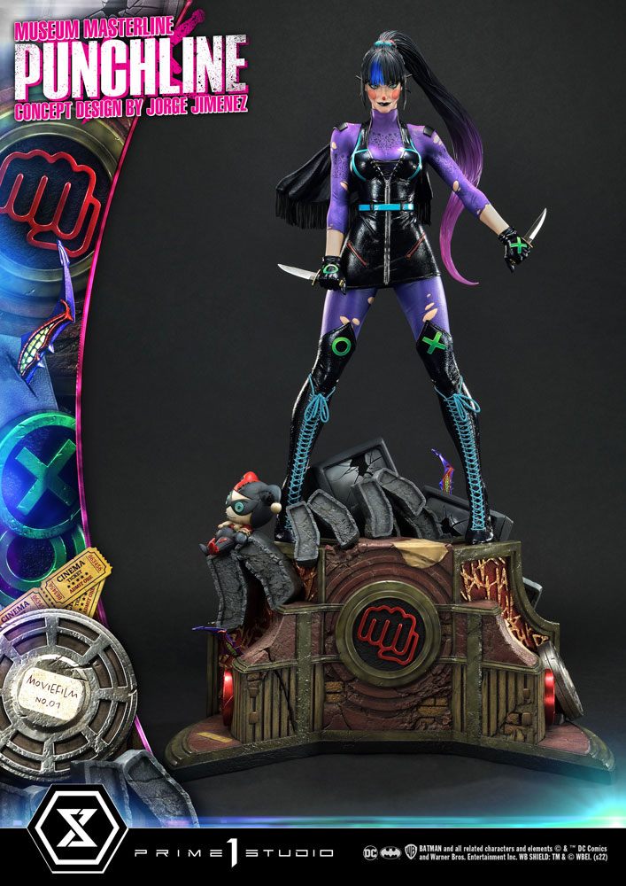 DC Comics Statue 1/3 Punchline Concept Design von Jorge Jimenez 85 cm