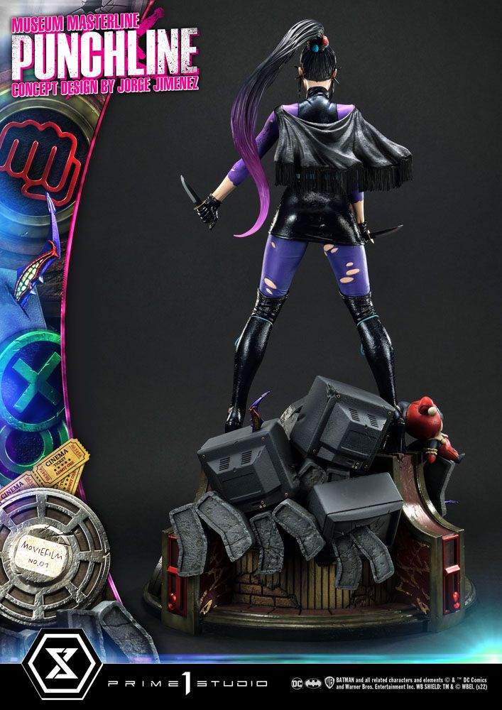 DC Comics Statue 1/3 Punchline Concept Design von Jorge Jimenez 85 cm
