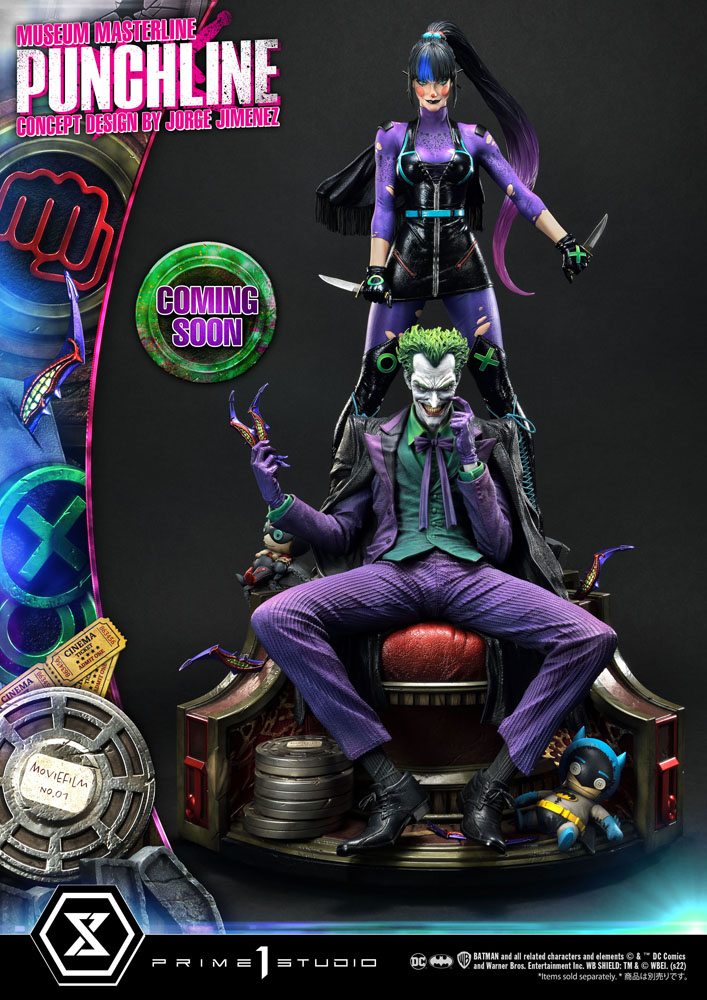 DC Comics Statue 1/3 Punchline Concept Design von Jorge Jimenez 85 cm