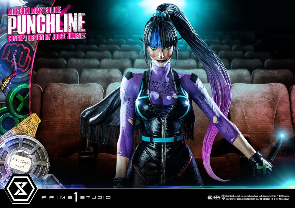 DC Comics Statue 1/3 Punchline Concept Design von Jorge Jimenez 85 cm