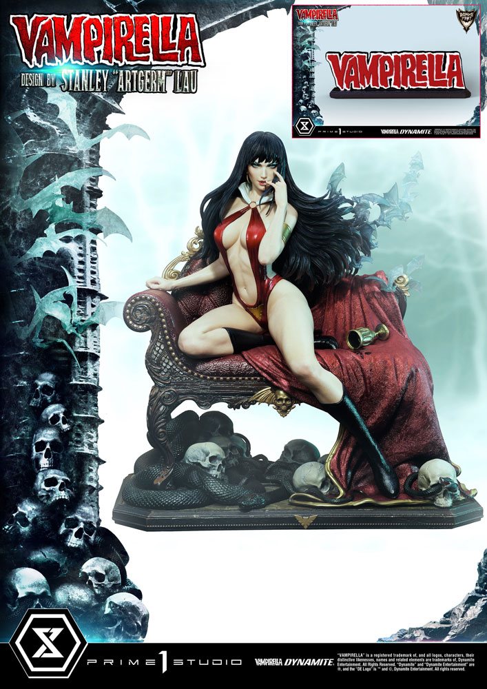 Dynamite Entertainment Statue 1/3 Vampirella Design von Stanley Artgerm Lau Bonus Version 55 cm