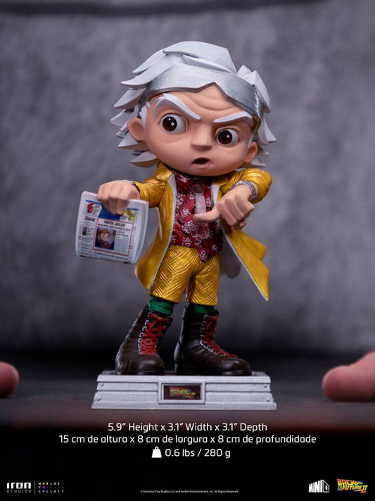 Back to the Future II Mini Co. PVC Figure Doc Brown 15 cm