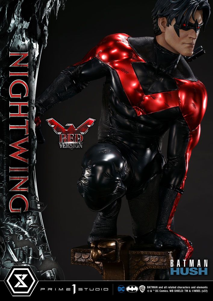 Batman Hush Statue Nightwing Rote Version 87 cm