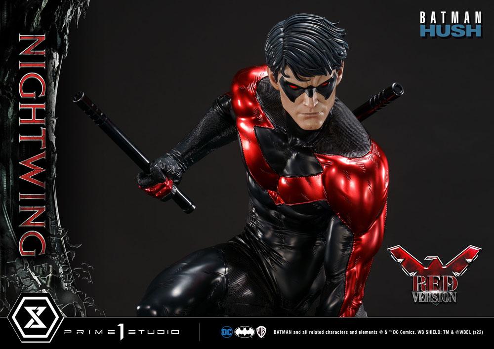 Batman Hush Statue Nightwing Rote Version 87 cm