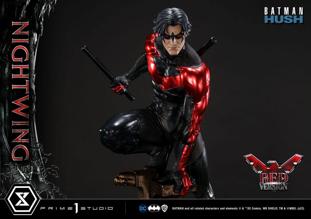 Batman Hush Statue Nightwing Rote Version 87 cm