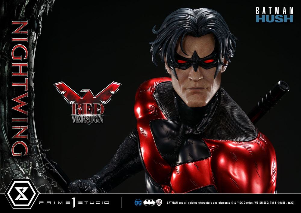 Batman Hush Statue Nightwing Rote Version 87 cm