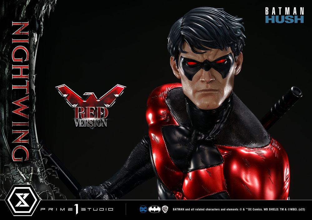 Batman Hush Statue Nightwing Rote Version 87 cm