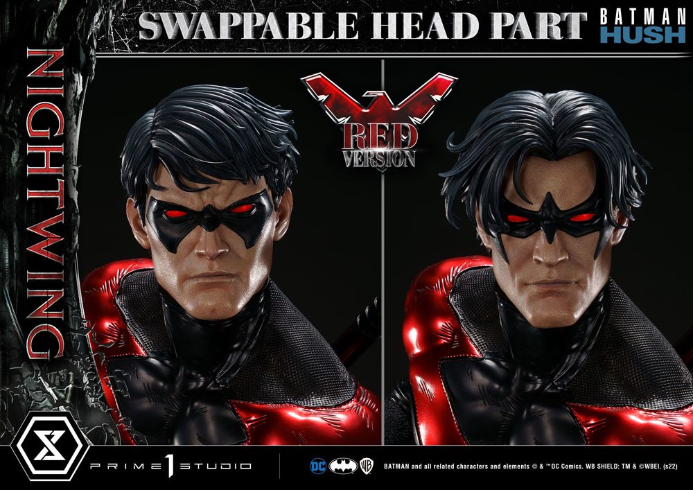 Batman Hush Statue Nightwing Rote Version 87 cm