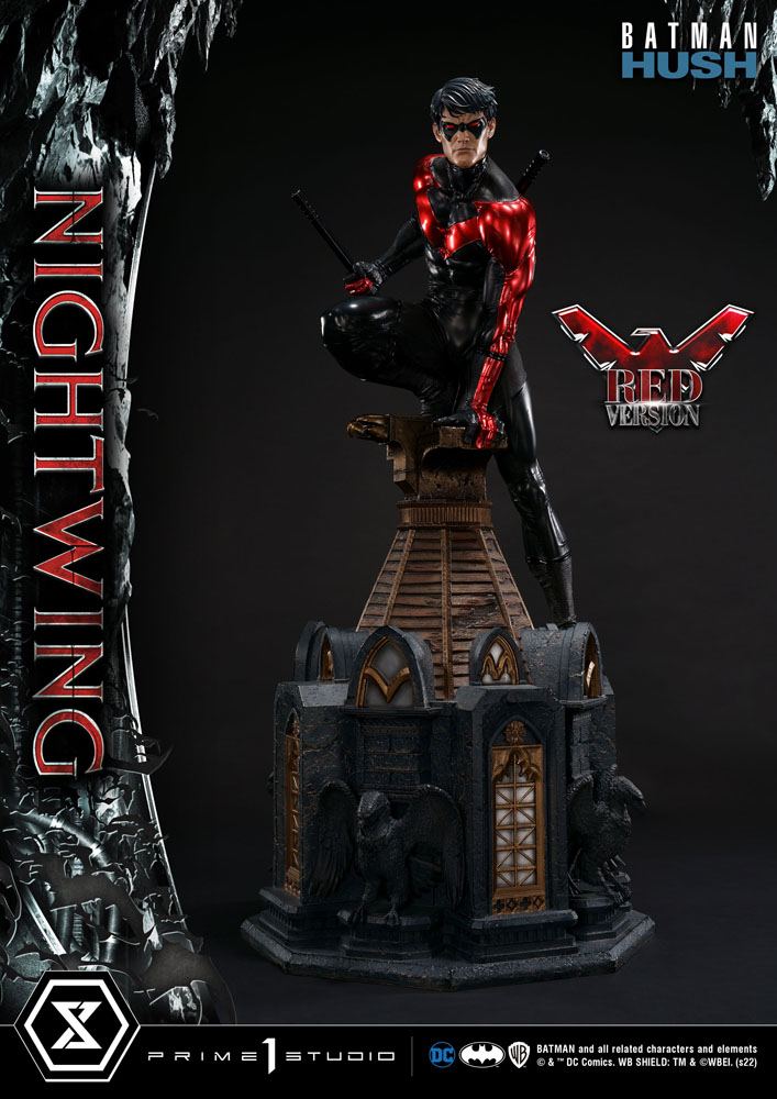 Batman Hush Statue Nightwing Rote Version 87 cm