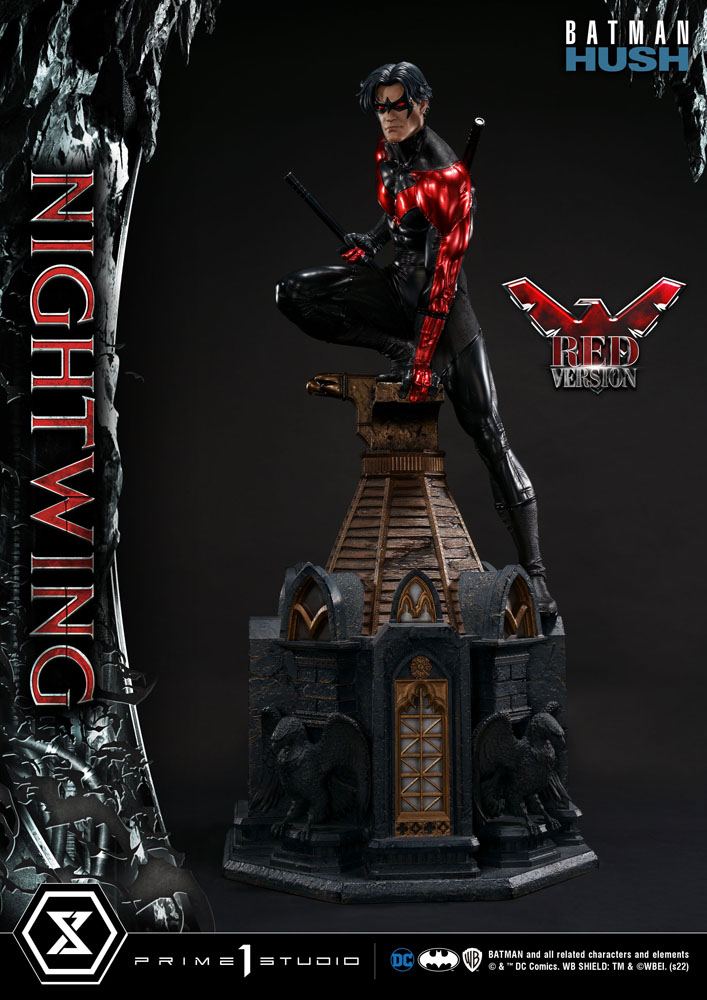 Batman Hush Statue Nightwing Rote Version 87 cm