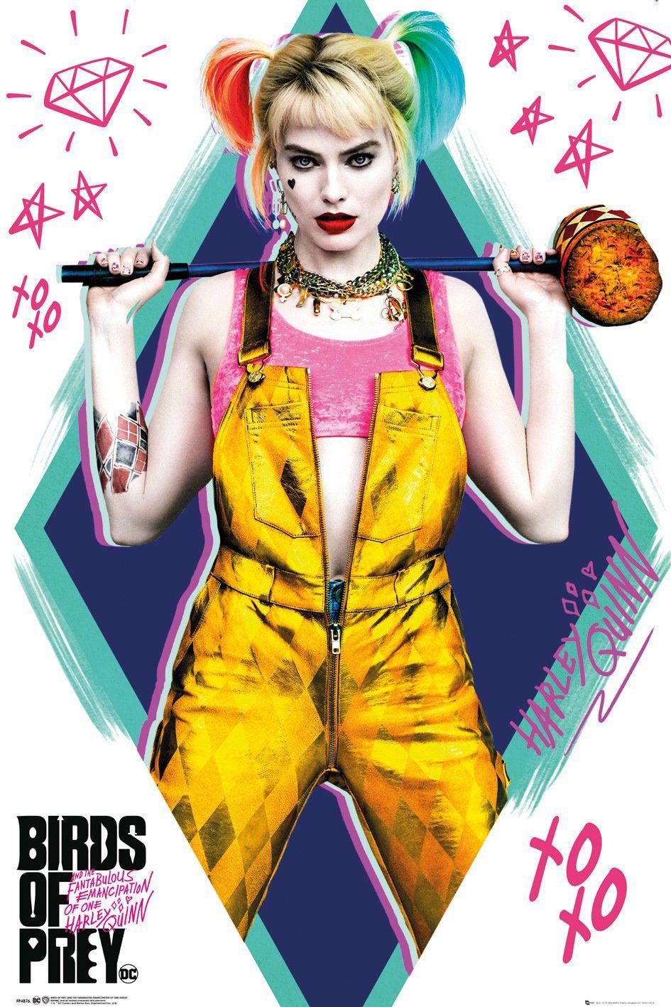 Birds of Prey plakat Harley Quinn 61 x 91 cm - SuperMerch.dk