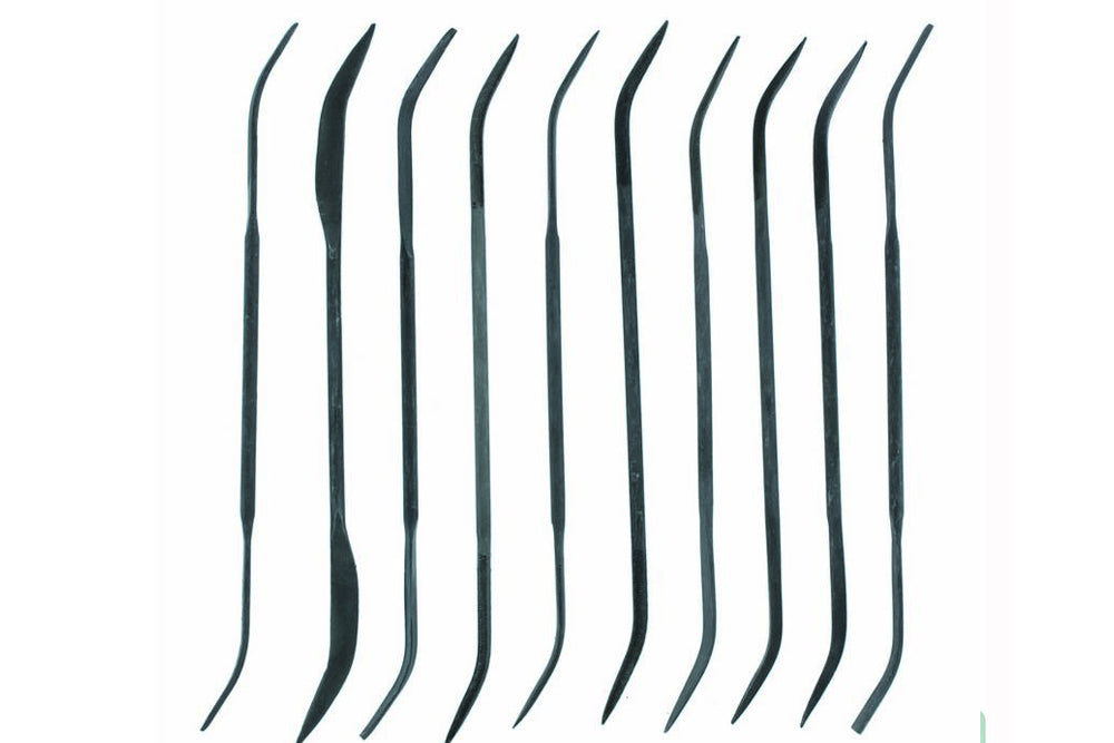 Curved Riffler File Set (10) T03003