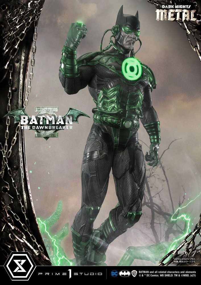 Dark Nights: Metallstatue 1/3 The Dawnbreaker 89 cm