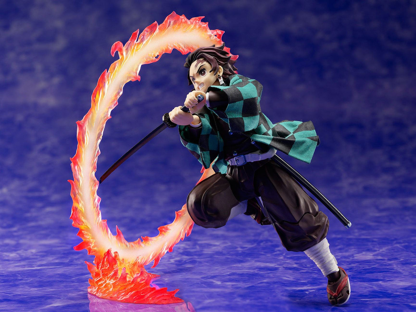 Demon Slayer: Kimetsu no Yaiba Action Figure 1/12 Tanjiro Kamado 14 cm