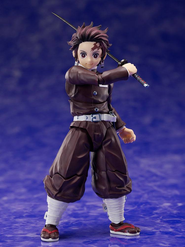 Demon Slayer: Kimetsu no Yaiba Action Figure 1/12 Tanjiro Kamado 14 cm