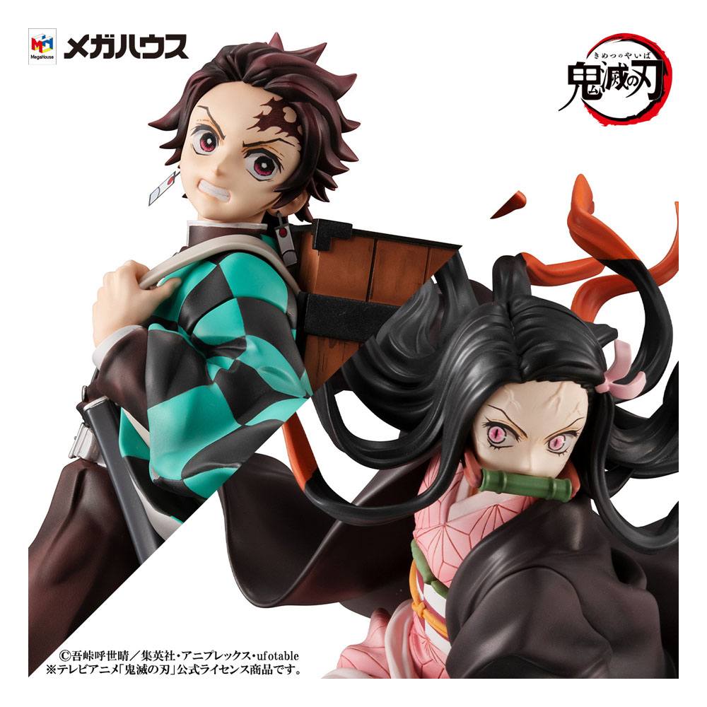 Demon Slayer Kimetsu no Yaiba Precious GEM Series Statuen Kamado Brother & Sister 13 - 17 cm