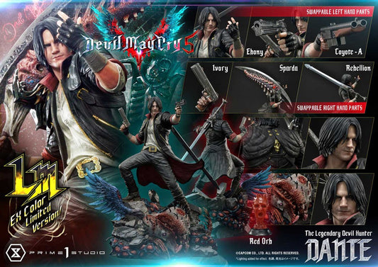 Devil May Cry 5 Statue 1/4 Dante Eksklusiv Version 77 cm